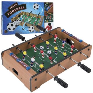 Trademark Games Mini Table Top Foosball with Accessories