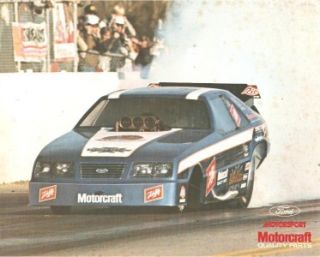 Kenny Bernstein Ford Tempo Funny Car Raymond Beadle Blue Max Mustang