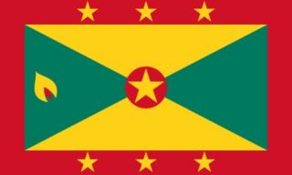 Grenada Flag Island of Spice Banner Caribbean Islands Pennant 3x5