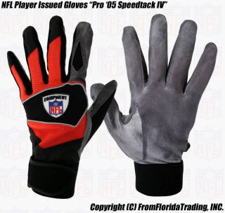Nike NFL Equipment Players issued Football GlovesPro 05 Speedtack IV