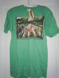  The Muppets Men's Abbey Road T Shirt Tee s M L XL