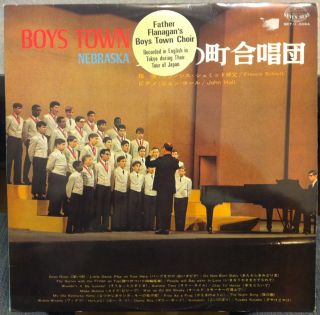 FATHER FLANAGANS BOYS TOWN CHOIR tour in japan 1968 LP Mint  H 5064