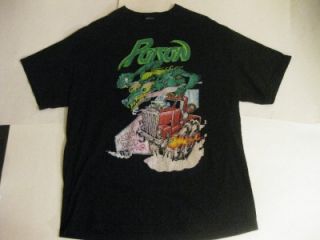 Poison Flesh Blood Tour Concert T Shirt Bret Michaels C C DeVille