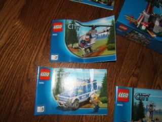 lego city forest police station 4440 set in box nr