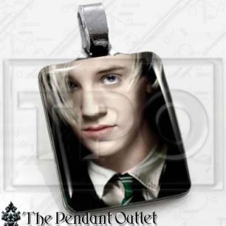 Draco Slytherin Tom Felton Harry Potter Photo Necklace