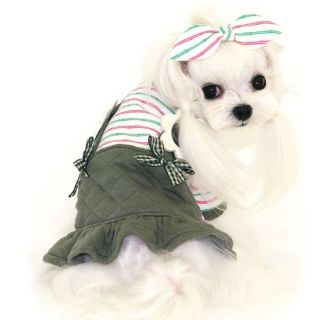 Dress Girl Dog Clothes Pet Apparel Suspender Puppyzzang