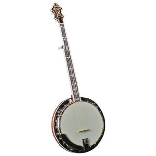 saga flinthill banjo outfit natural fhb 280 new
