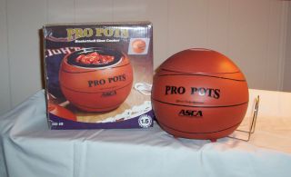 Basketball Pro Pot Slow Cookker Crockpot 1 5 Quart for DIP