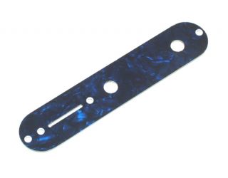 Blue Pearl Tele Control Plate Fits Fender Guitar Parts