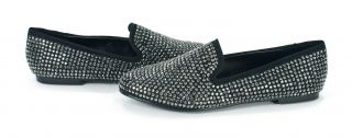  Madden Conncord Studded Loafers Flats Black Multi Shoes 8 New