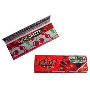   Very Cherry Flavored 1 25 Rolling Papers Cigarette Legal Herb Papers