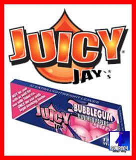 Juicy Jays Bubblegum 1 25 Jays Flavored Rolling Papers
