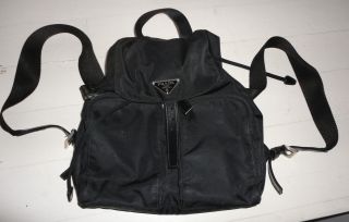 Prada Handbag Mini Backpack 100% AUTHENTIC NICE