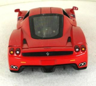 Ferrari Enzo Diecast Car Elite Edition Red by Hot Wheels 1 18 Scale