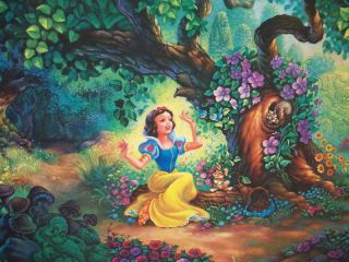 Snow Whites Magical Forest Signed RD 74 250 Dubois