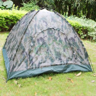 Folding Tent 4 Person Four Seasons Fiberglass Outdoor Camping