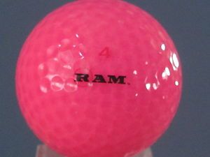  RAM Neon Pink Golf Ball