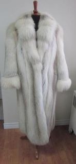 Womens Sz 8 10 Superb Golden Island Fox Fur Coat Sale