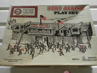 Fort Apache Playset Marx Toys Commemorative Edition