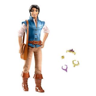 Disney Flynn Rider Tangled 12 Doll Figure w Rapunzel Accessories New
