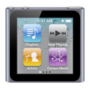 iPod Nano 8GB Graphite 6th Generation Free Warranty
