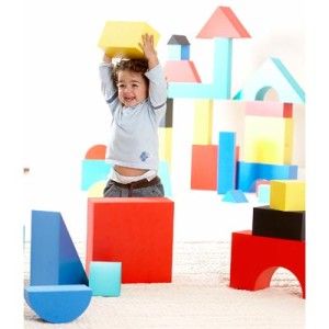 Giant Oversized Soft Foam Blocks 32 Blocks in Various Colors 4 Thick