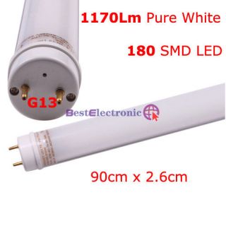 G13 T8 90cm 14W White 180SMD LED Light Fluorescent Tube