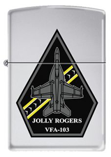 VFA 103 Jolly Rogers Zippo US Navy F 18 PC