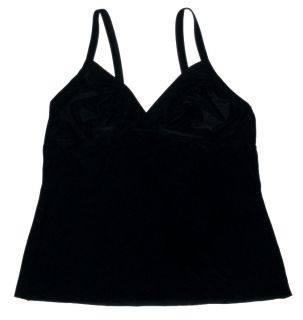 Ladies Secret Treasures Cami Camisole Top Black Size Small NWOT