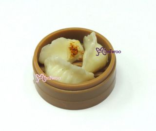 Blythe Hujoo Doll Miniature Dim Sum Food Pork Dumpling
