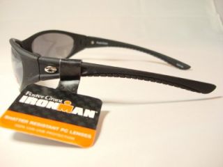 foster grant iron man black sunglasses minimizor new