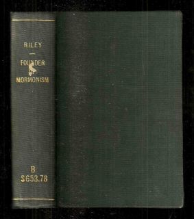 1902 FOUNDER OF MORMONISM JOSEPH SMITH LDS BOOK MORMON OCCULT POLYGAMY