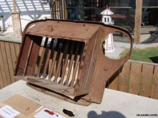RARE Jeep Willys 1946 to 1949 Pickup Wagon Front Grill