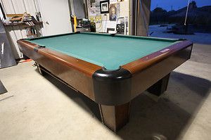  Brunswick 9 Foot Pool Table