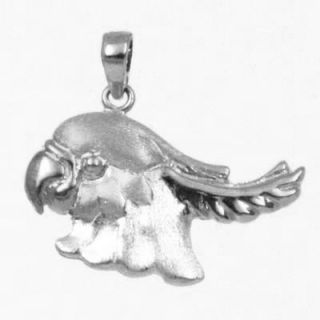 Cockatoo Parrot Charm 925 Sterling Silver 43 20