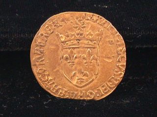  Francis I Gold ECU 1515 1547 VF