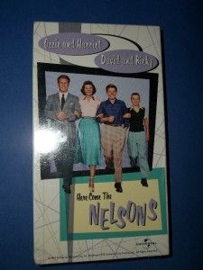 Here Come The Nelsons Ozzie Harriet David Ricky VHS New SEALED