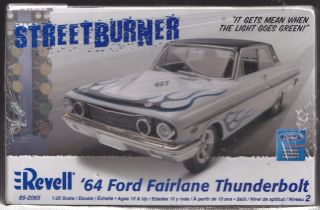 1964 Ford Fairlane Thunderbolt 1 25 Plastic Model Kit 85 2065