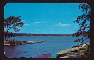 1950s Mullet Creek Fishers Landing Thousand Islands NY