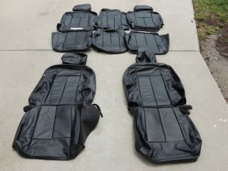 Ford Expedition XLT Leather Seat Covers Interior Seats 2007 2008