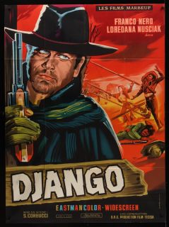 Django 1966 French 45x62 Sergio Corbucci Franco Nero