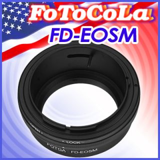 Fotga Mount Adapter for Canon FD Lens to Canon EOS M EF M Mirrorless