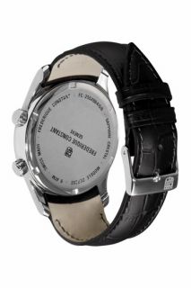 Frederique Constant Index Worldtimer Quartz Mens Wristwatch Model FC