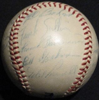 Ted Williams 1955 Red Sox Team Autograph Baseball JSA LOA HOF Auto BB