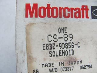 Ford Festiva 1988 89 Carburetor Automatic Choke Thermostat E8BZ 9D856