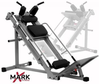 New Xmark Fitness XM 7616 Leg Press and Hack Squat Machine Fast Free