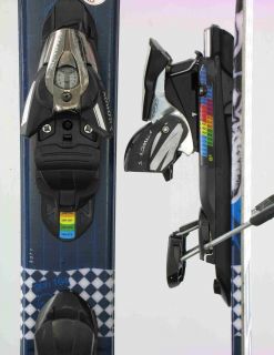 Salomon Used Gun Twin Freestyle Skis w Binding 164cm B
