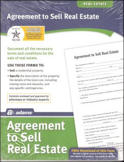  TO SELL REAL ESTATE~RESIDENTIAL PROPERTY DOCUMENT FORMS PACKET~NOVA