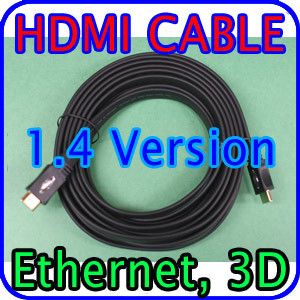 Flat HDMI Cable 1 4V 1080p Ethernet 3D 20ft 6 1M 40420