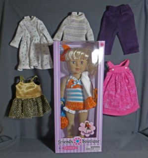 Friends Boutique Madam Alexander Posable Bendable Doll Wardrobe New